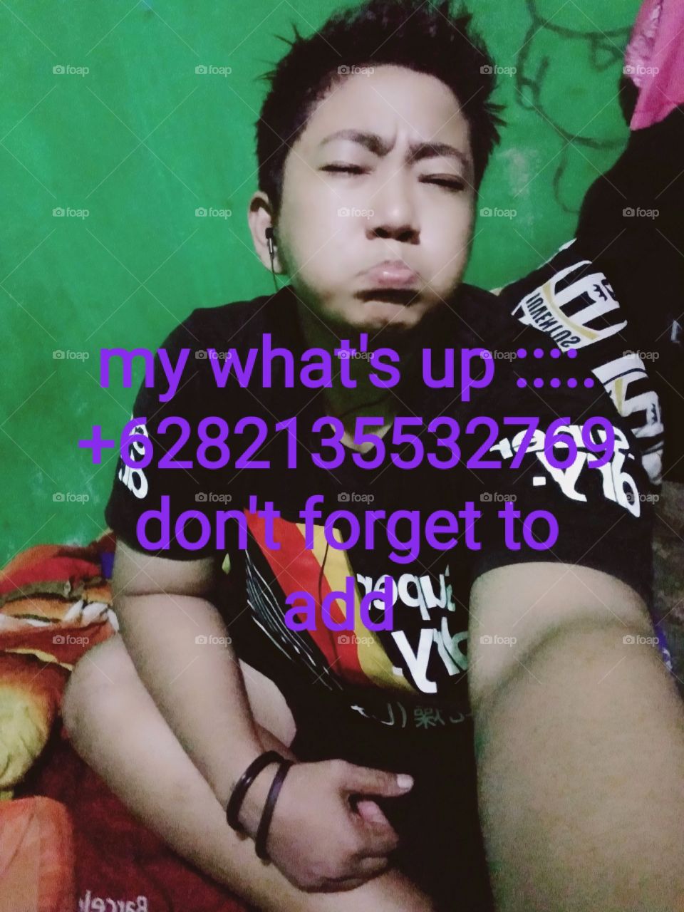 add my what's up from Indonesian