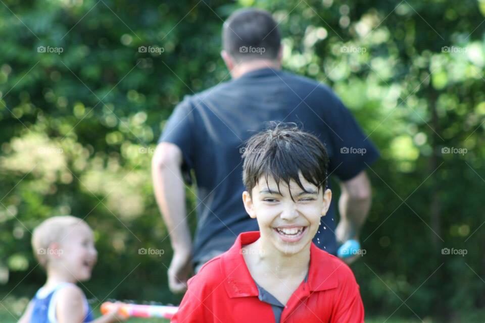 Portrait of a smiling boy