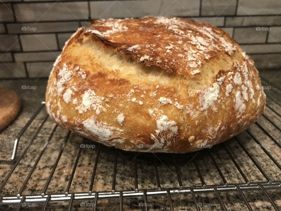 Close-up of homemade bread