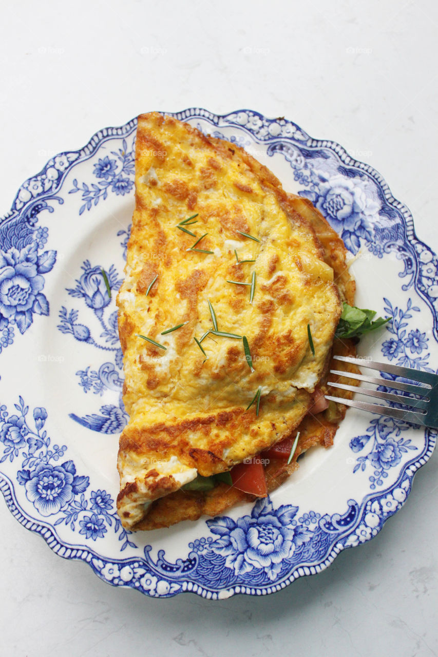 French omelette