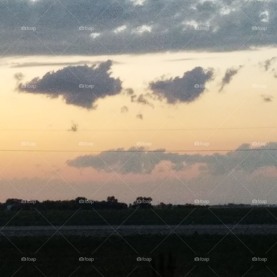 the face of the storm