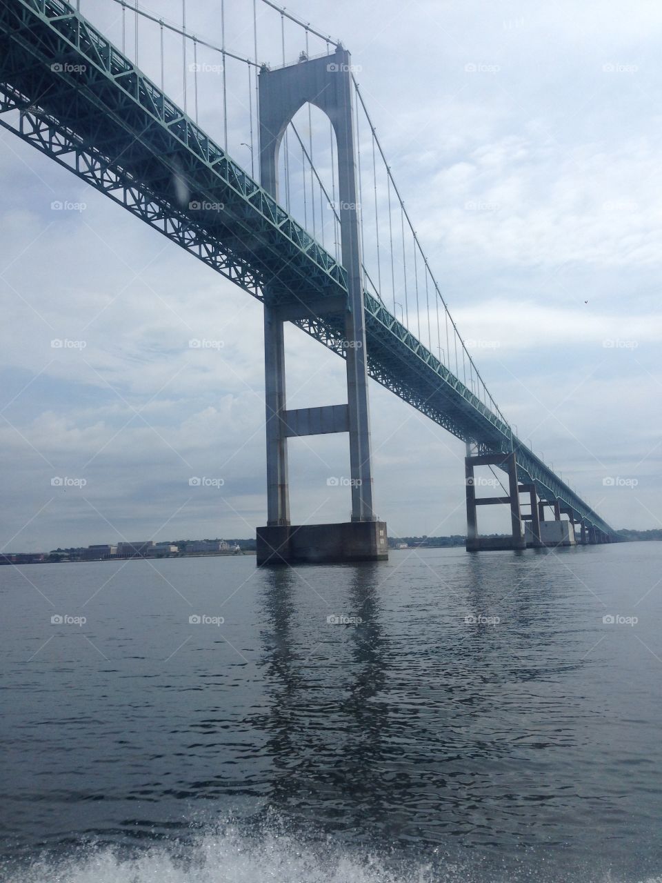 Pell Bridge on the Providence/Newport ferry. 