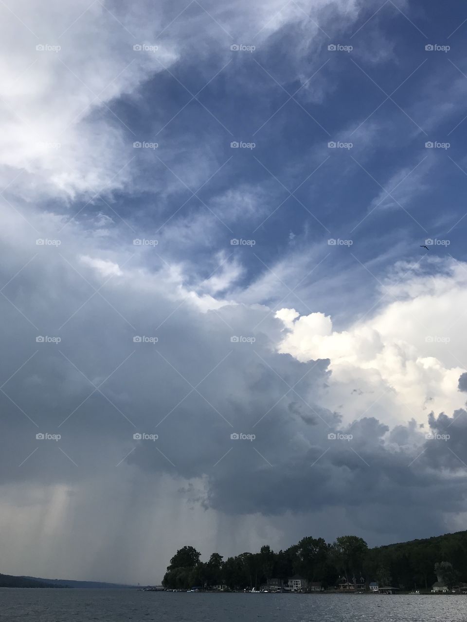 Clouds over Keuka Lake