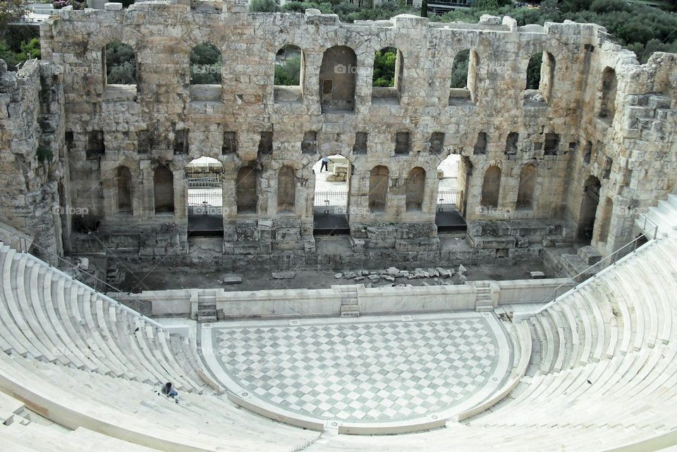 Greece, amphitheatre.