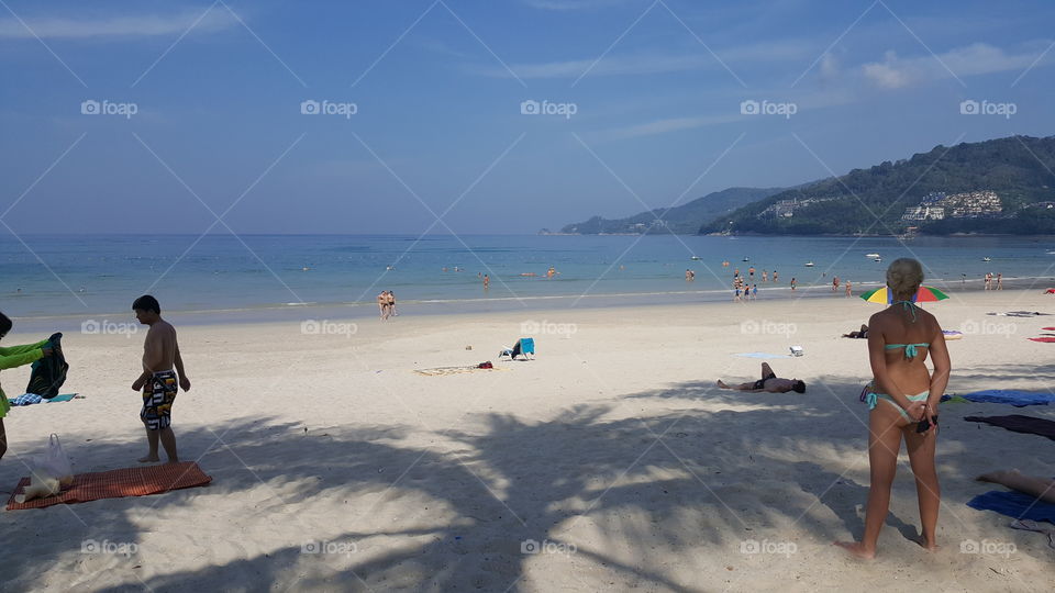 Patong Beach in February