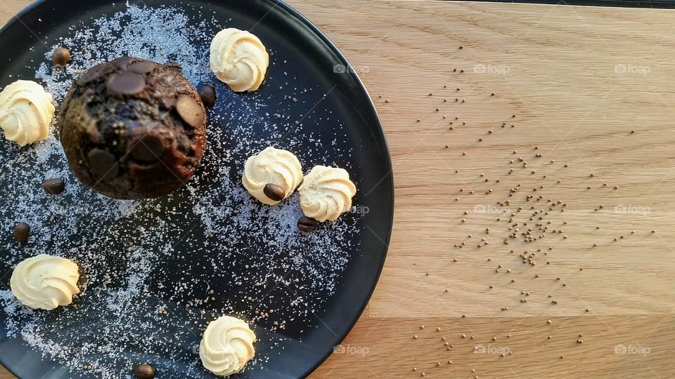 muffin cookies sugar chocolate chip what else you need just say Santa