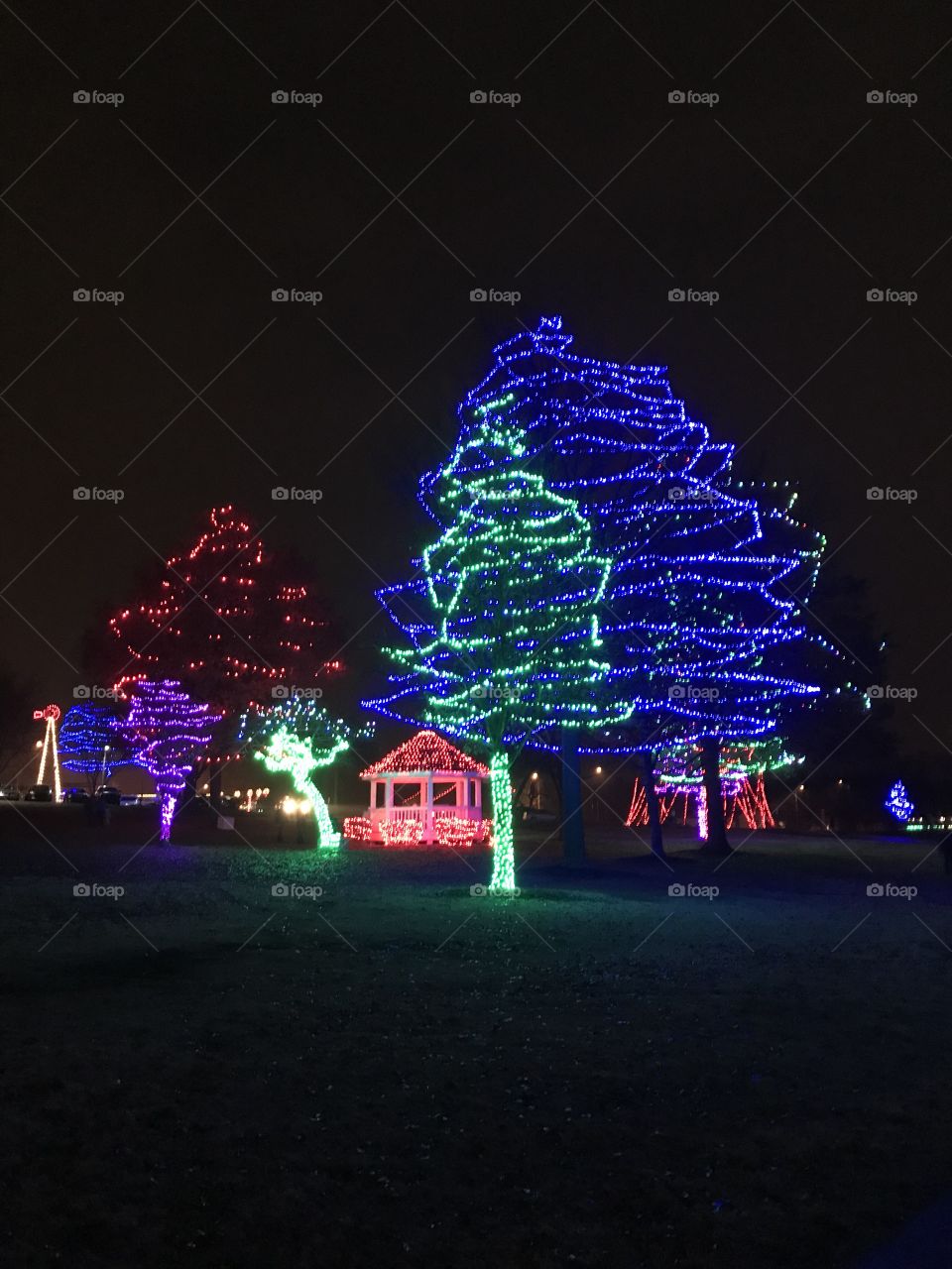 KANSAS Christmas Lights Sar Ko Par Lenexa, Kansas