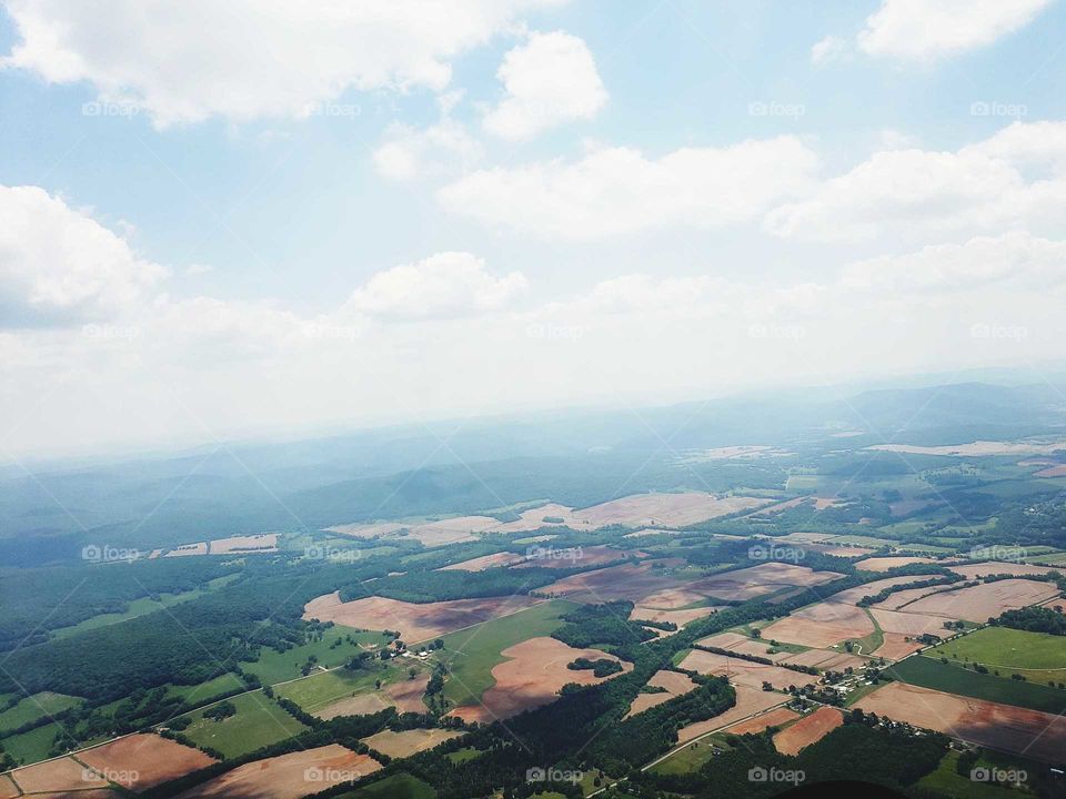 sky view flying lesson