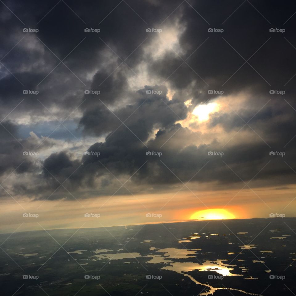 Catching an early morning flight out to the Florida coast. 