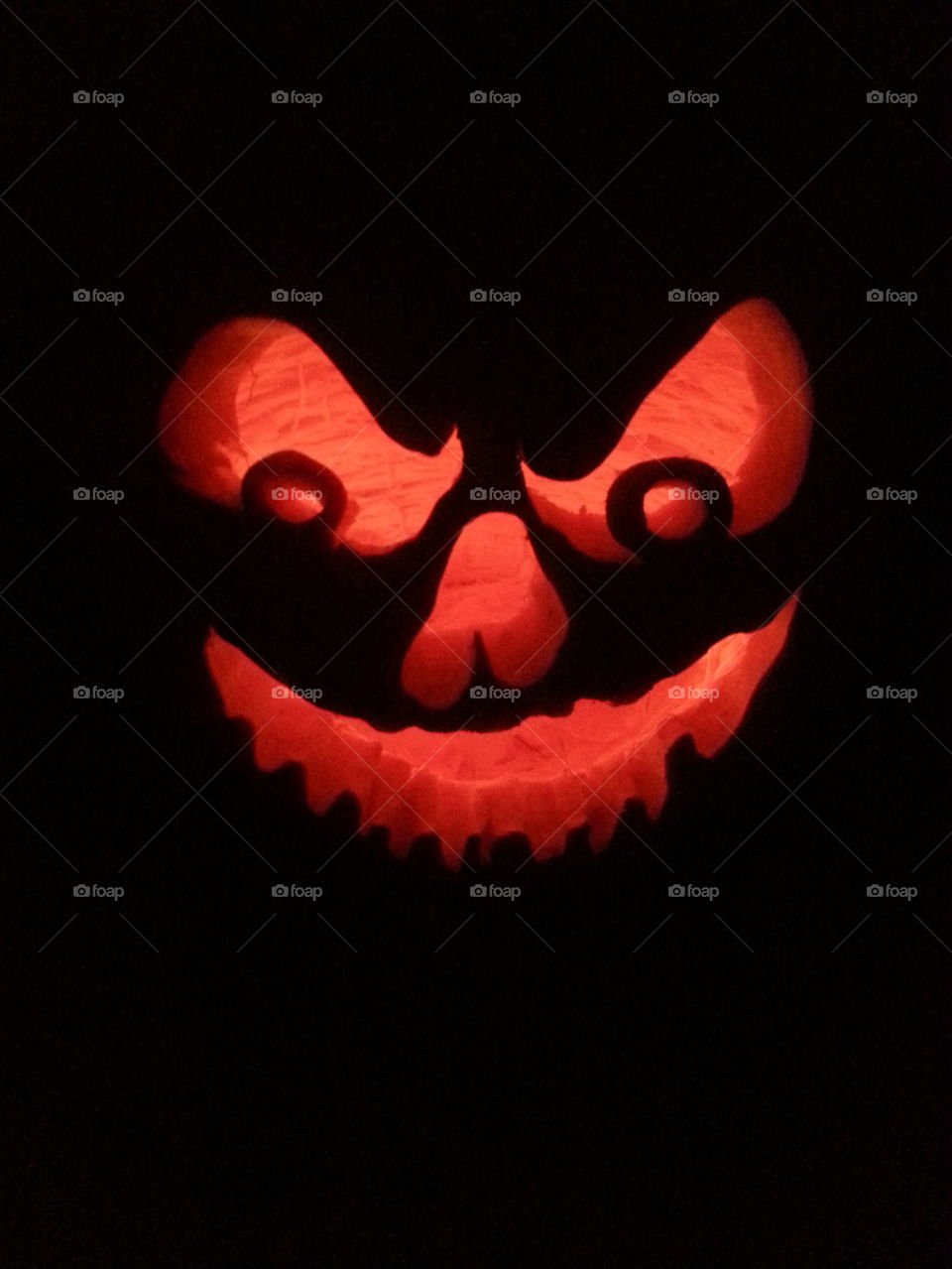 Spooky Jack O Lantern