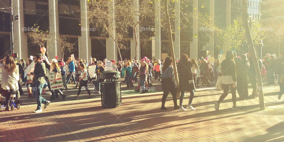 San Francisco women's March