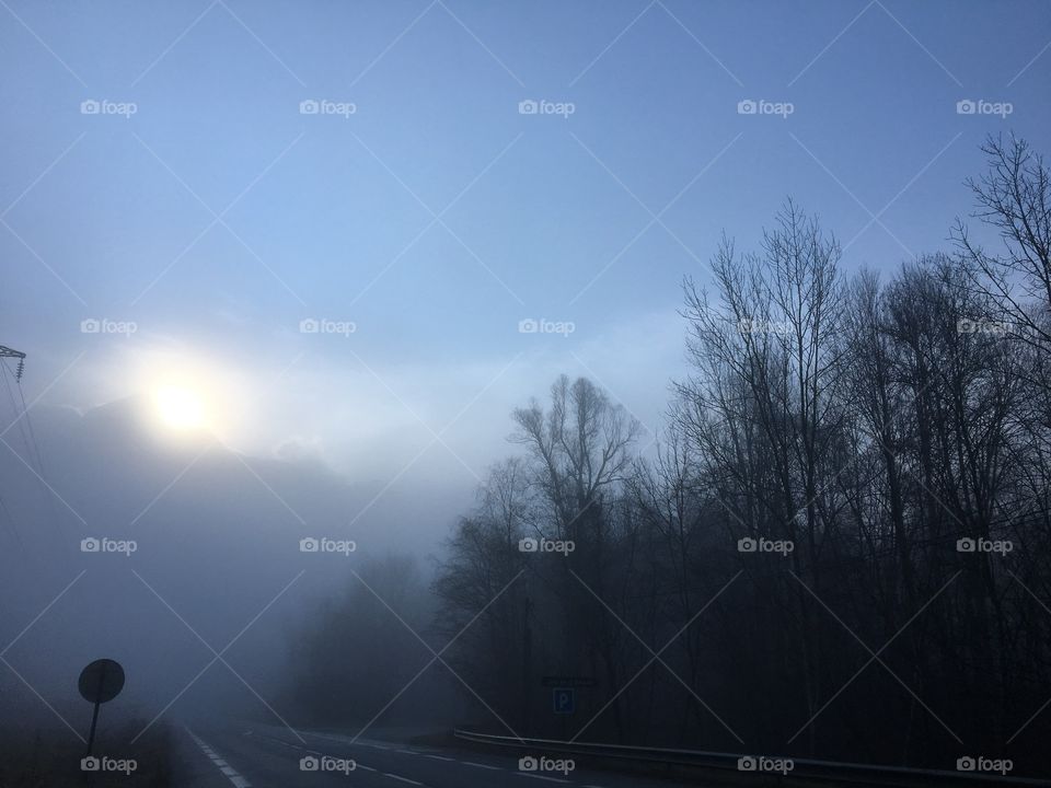 Dawn in the Mountains