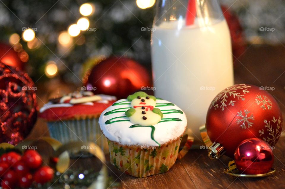 Preparing snacks for Santa