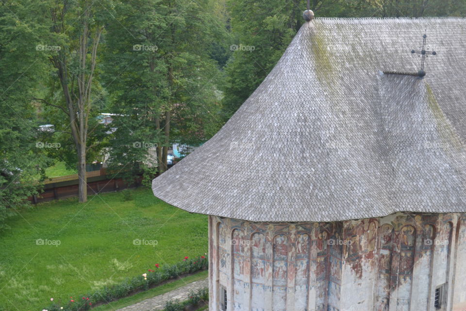Humor Monastery Roof