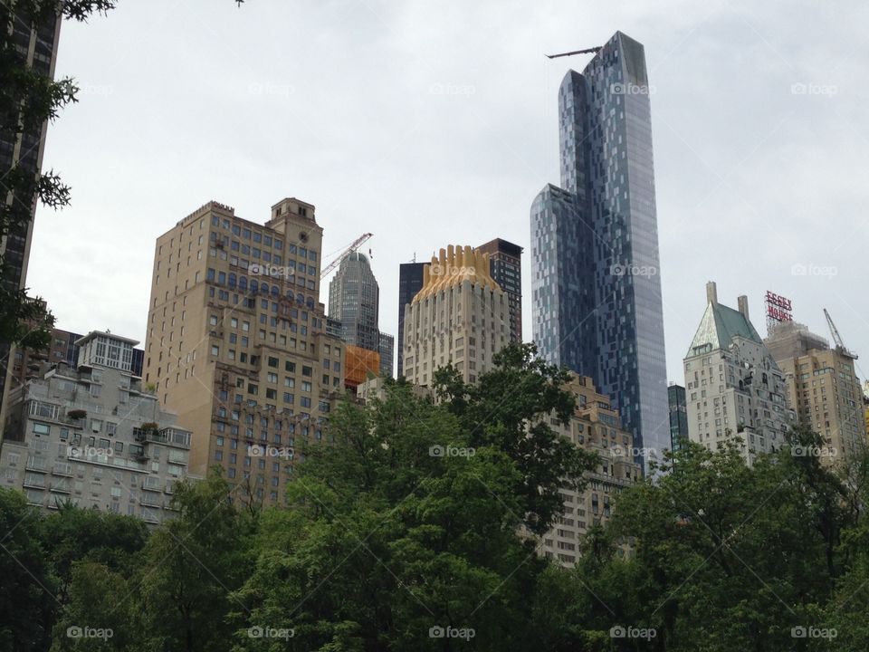 Manhattan - city and nature