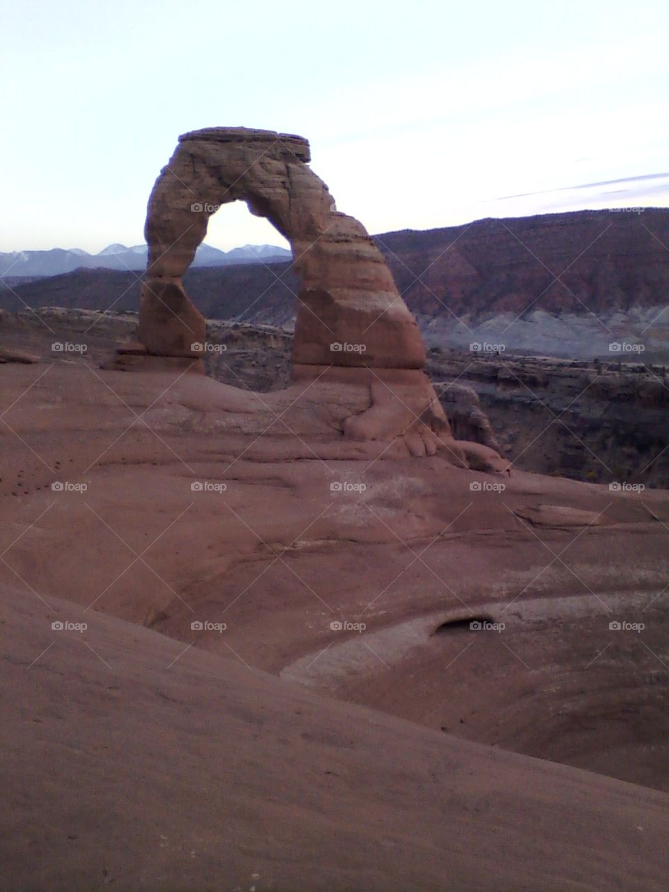 Delicate Arch. The most famous Utah natural landmark!