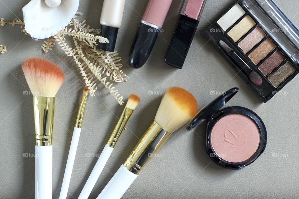 Make up flat lay