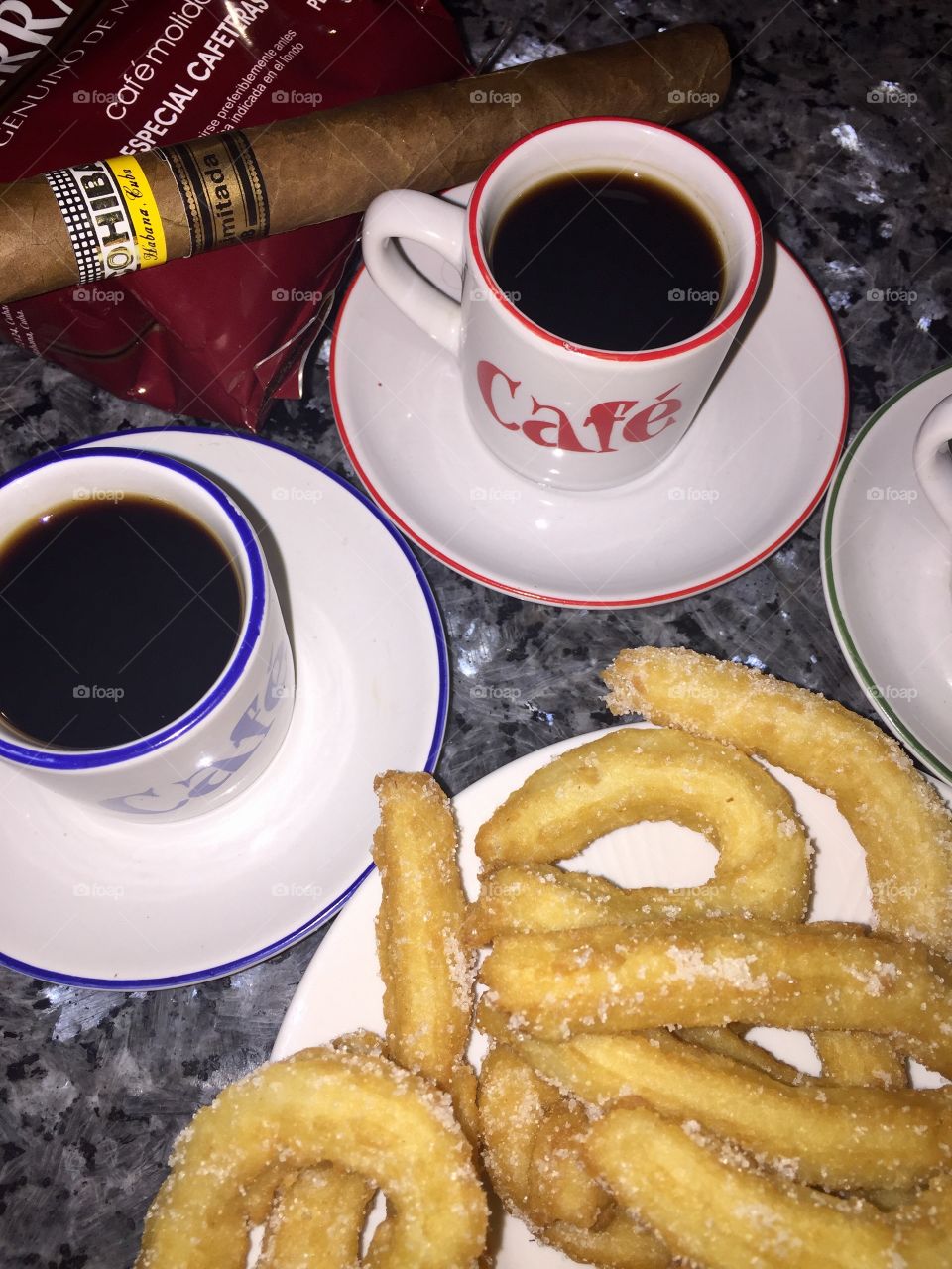 Coffee and churros 