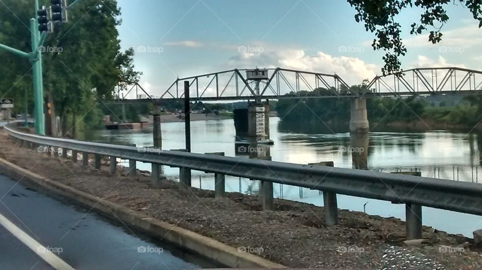 Track Bridge Over the Cumberland