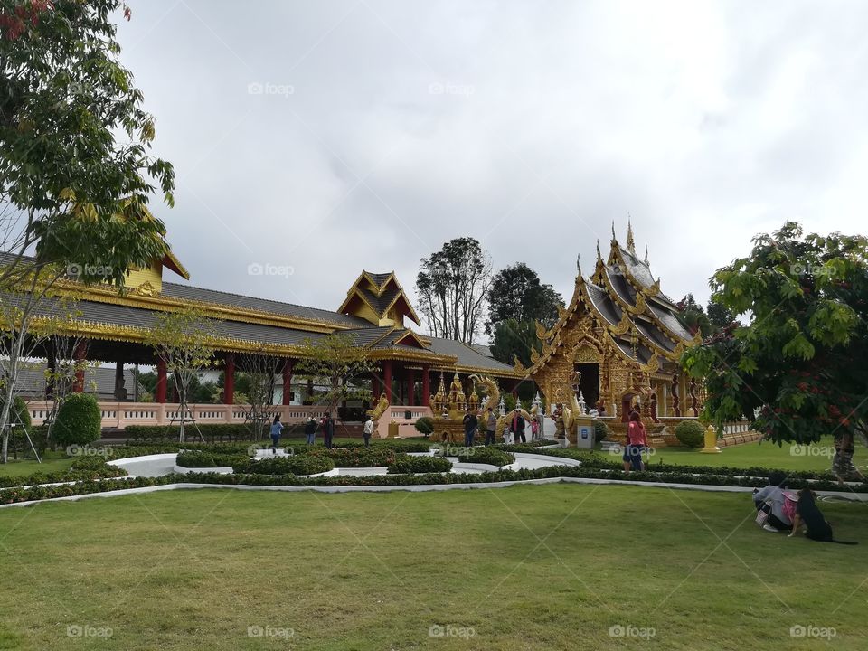 A corner in sangkaew temple