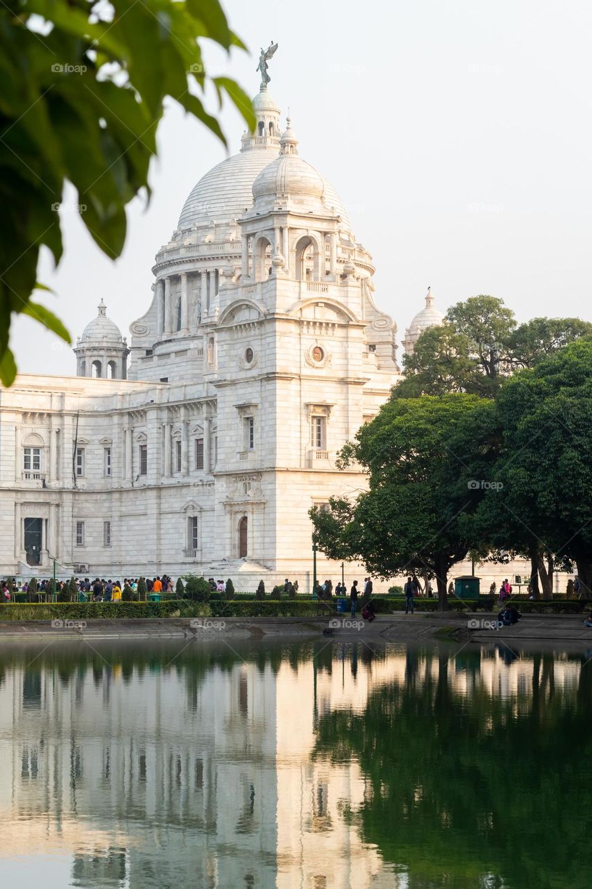 Beautiful Victoria Memorial Palace at Kolkata