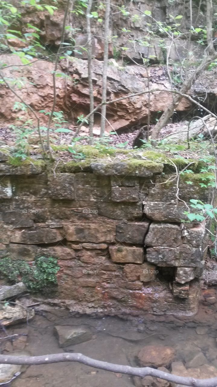 old building remains