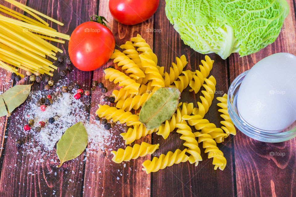 pasta food ingredients