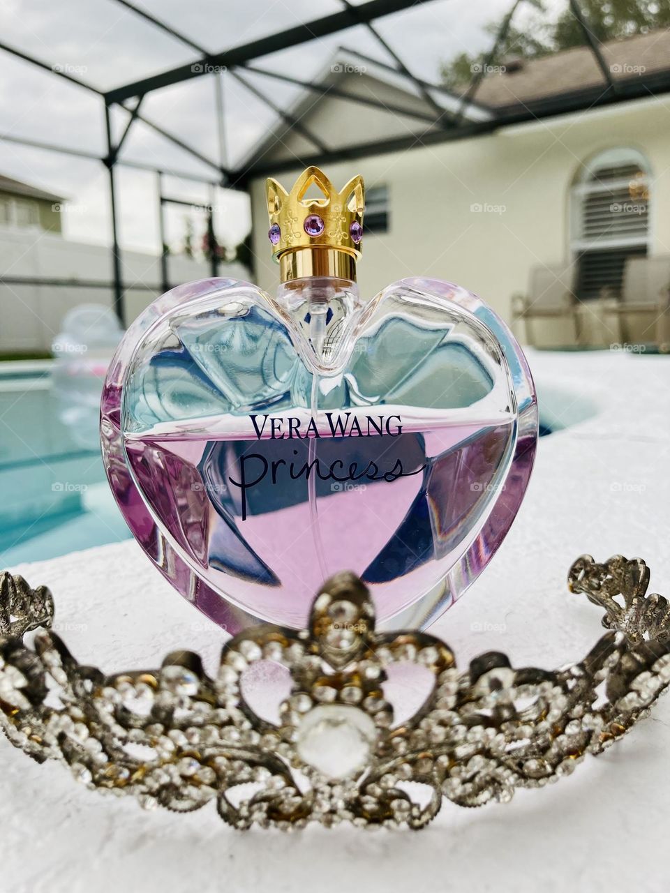 Vera Wang Princess perfume with a tiara 👑