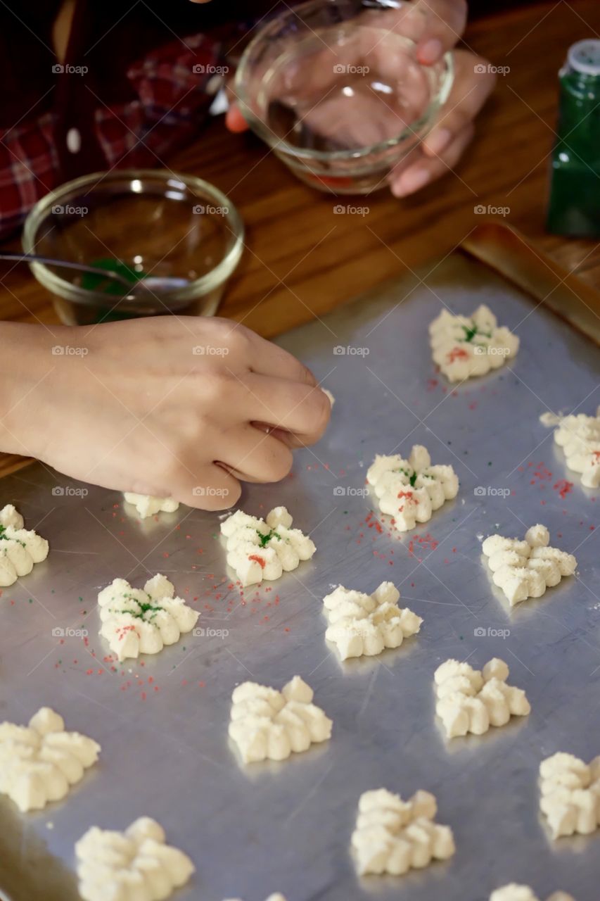 Preparing Snacks For Santa