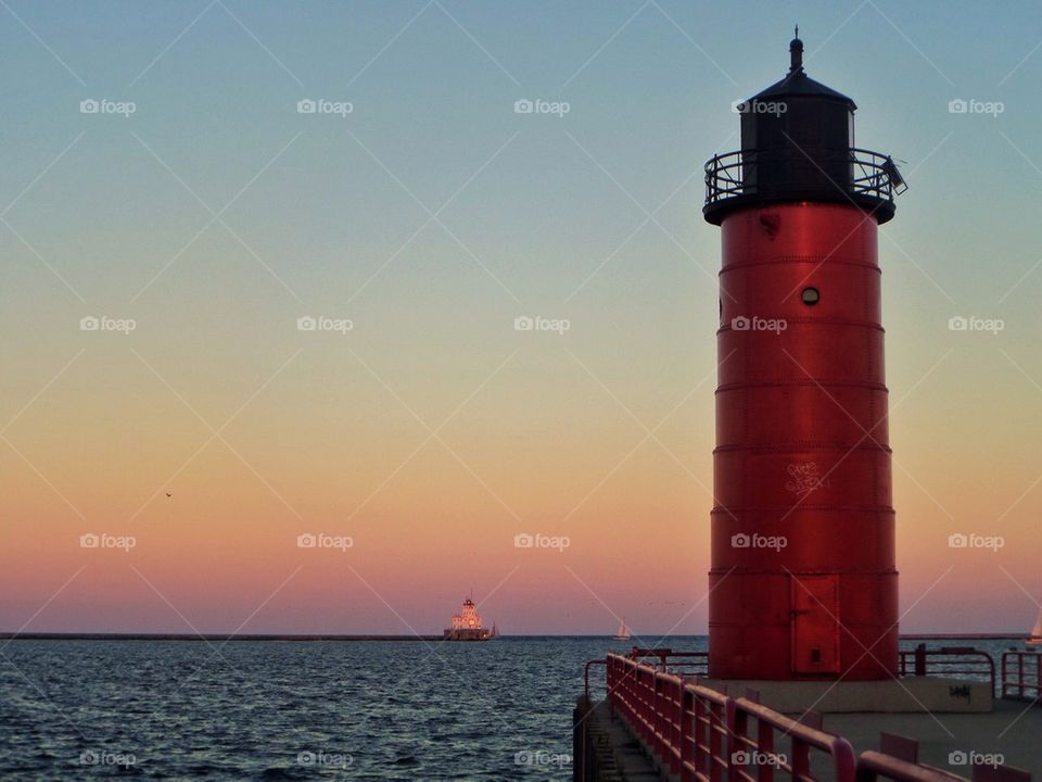 Milwaukee Harbor Lighthouse...