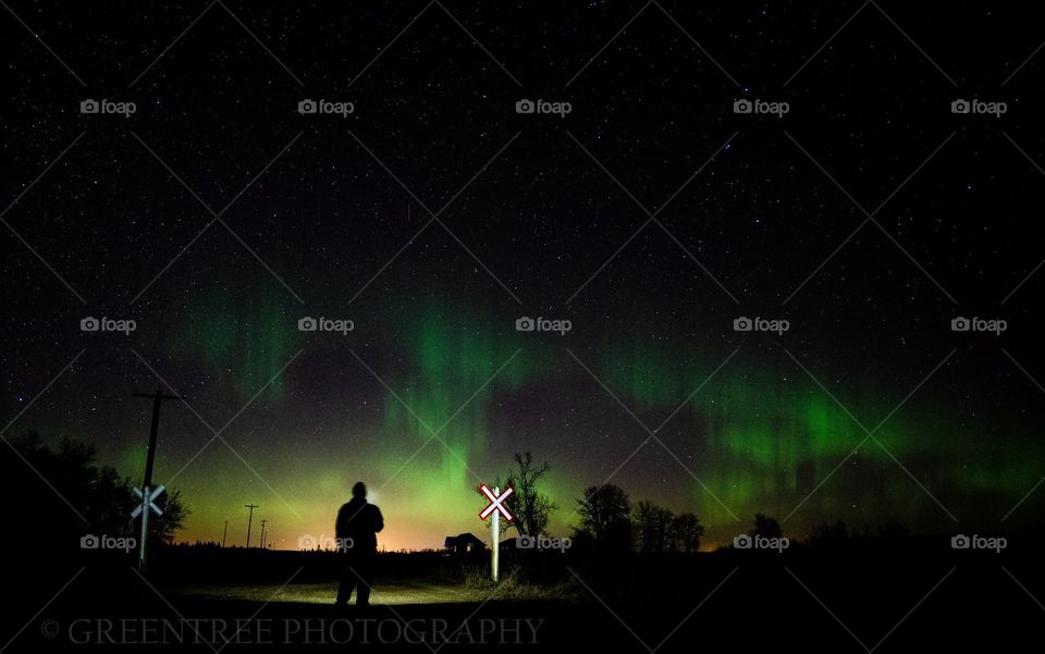 Aurora Borealis Crossing 