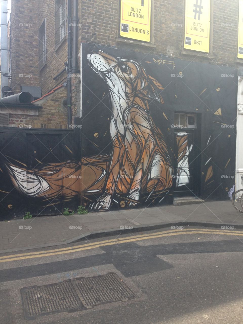 London street art. Picture of London street art.