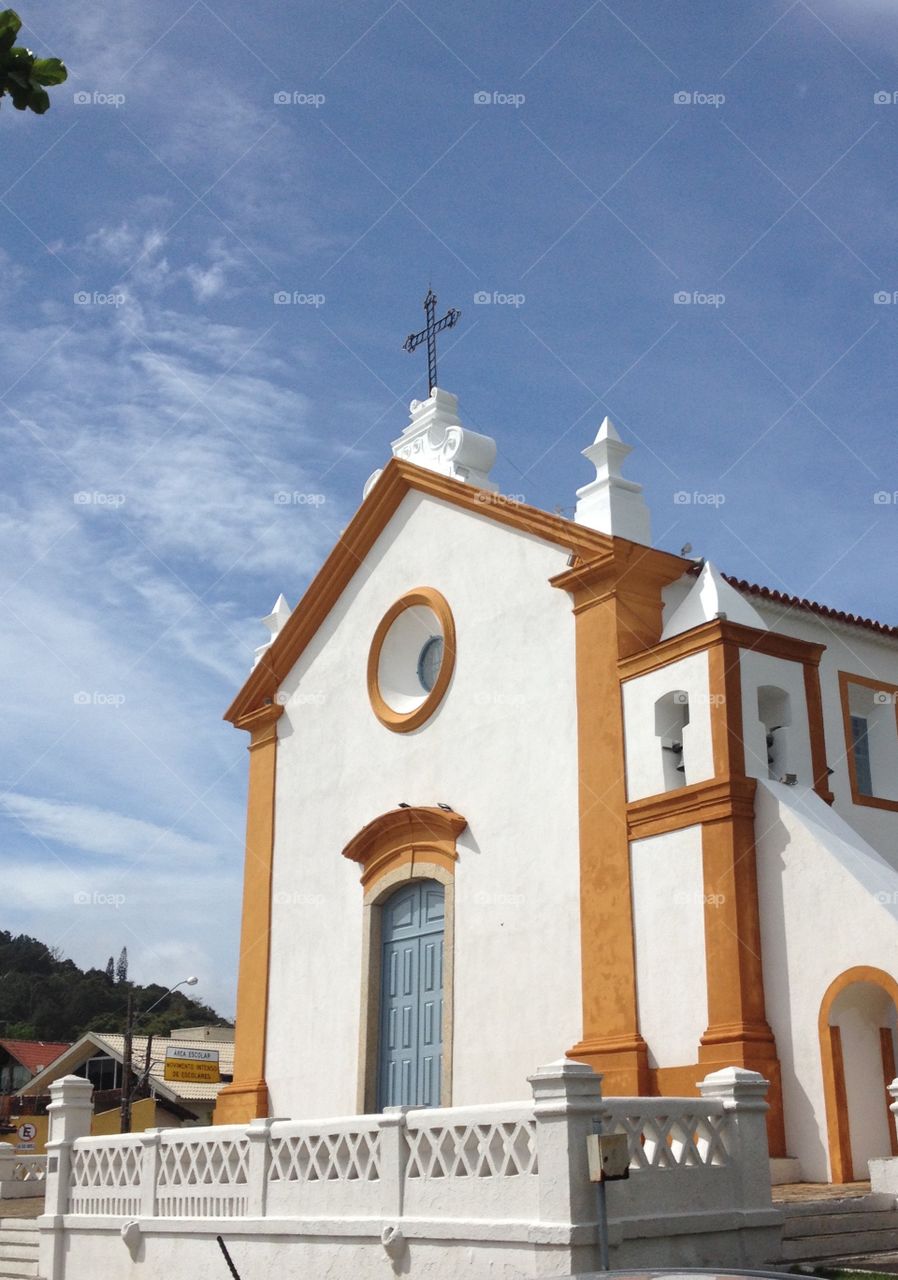 The church, Santo Antônio de Lisboa - Florianópolis/ Santa Catarina/ Brazil