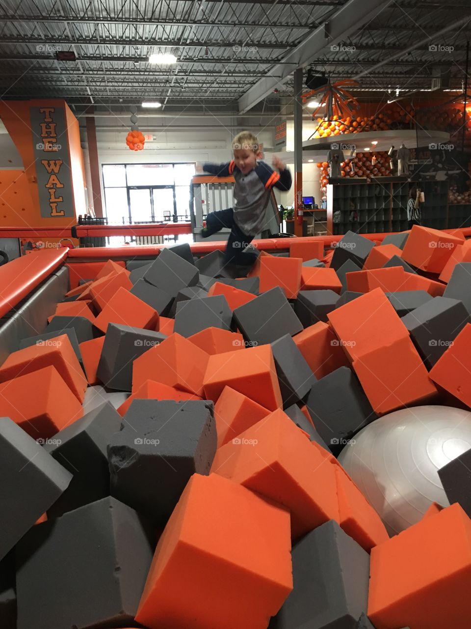 Foam pit jumper 