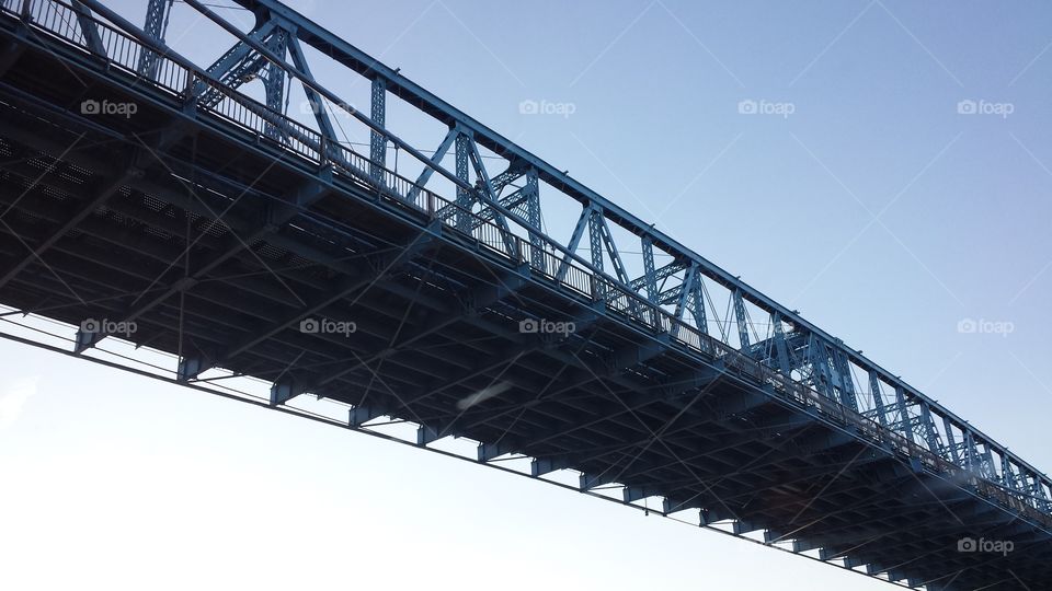 underside of bridge
