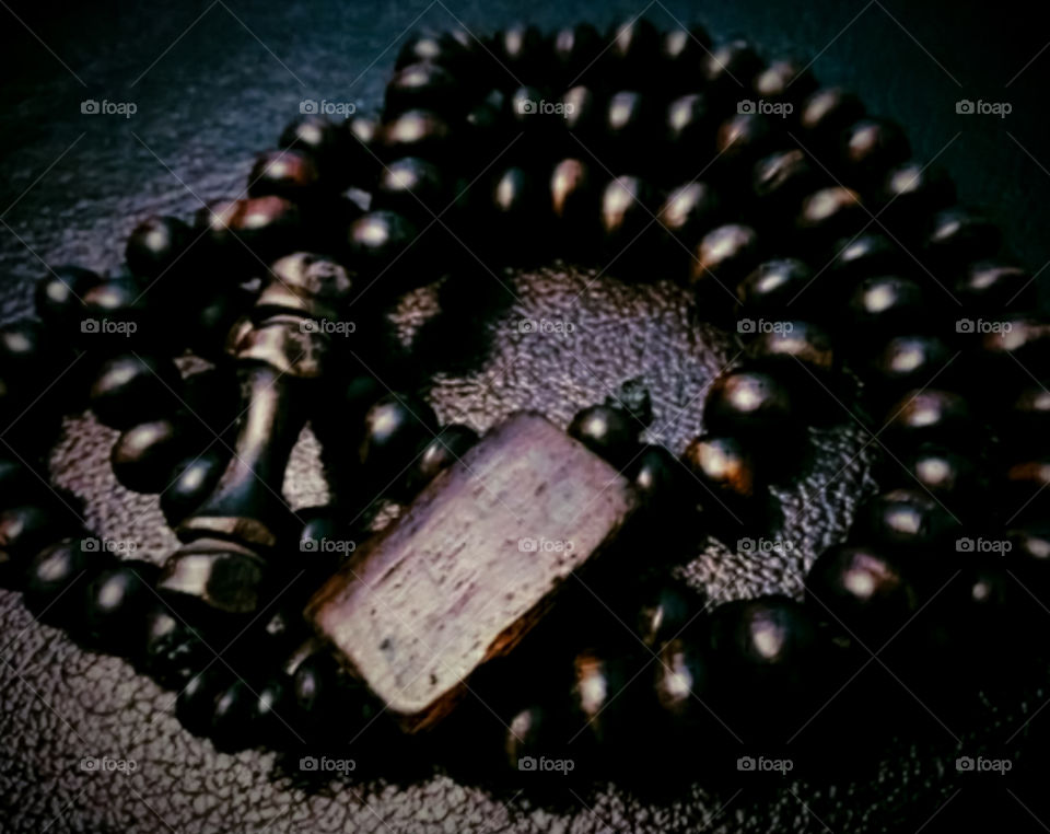 black rosary