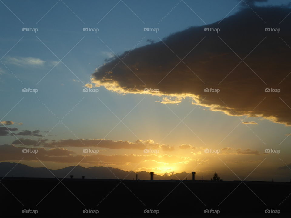 Utah sunset June 2017