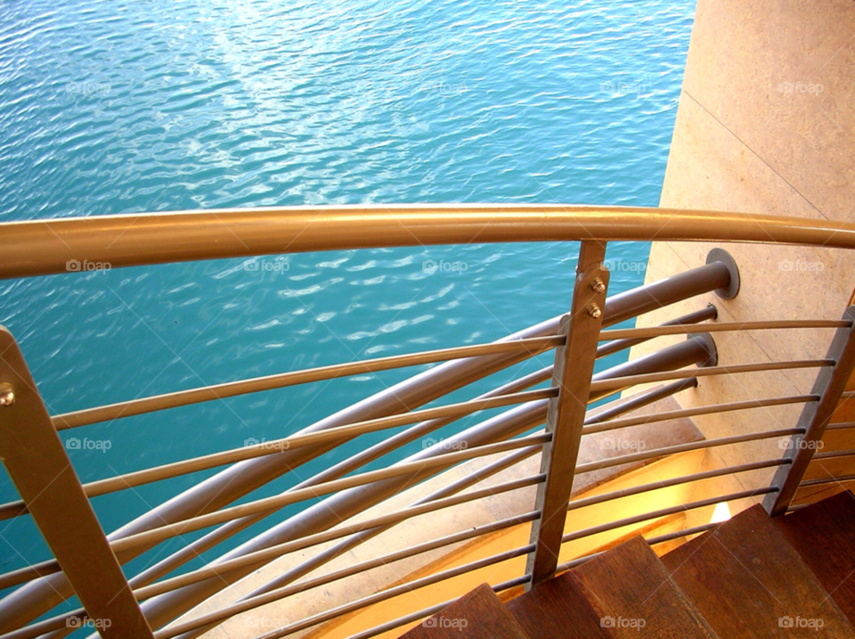 kuwait yellow blue water by chakali