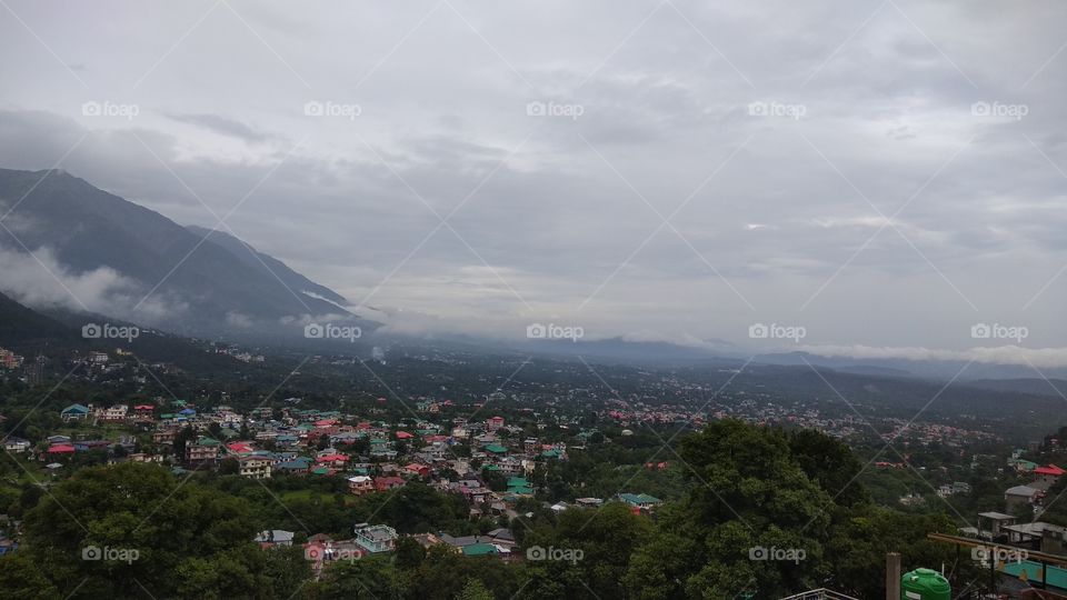 Dhauladhar mountain range