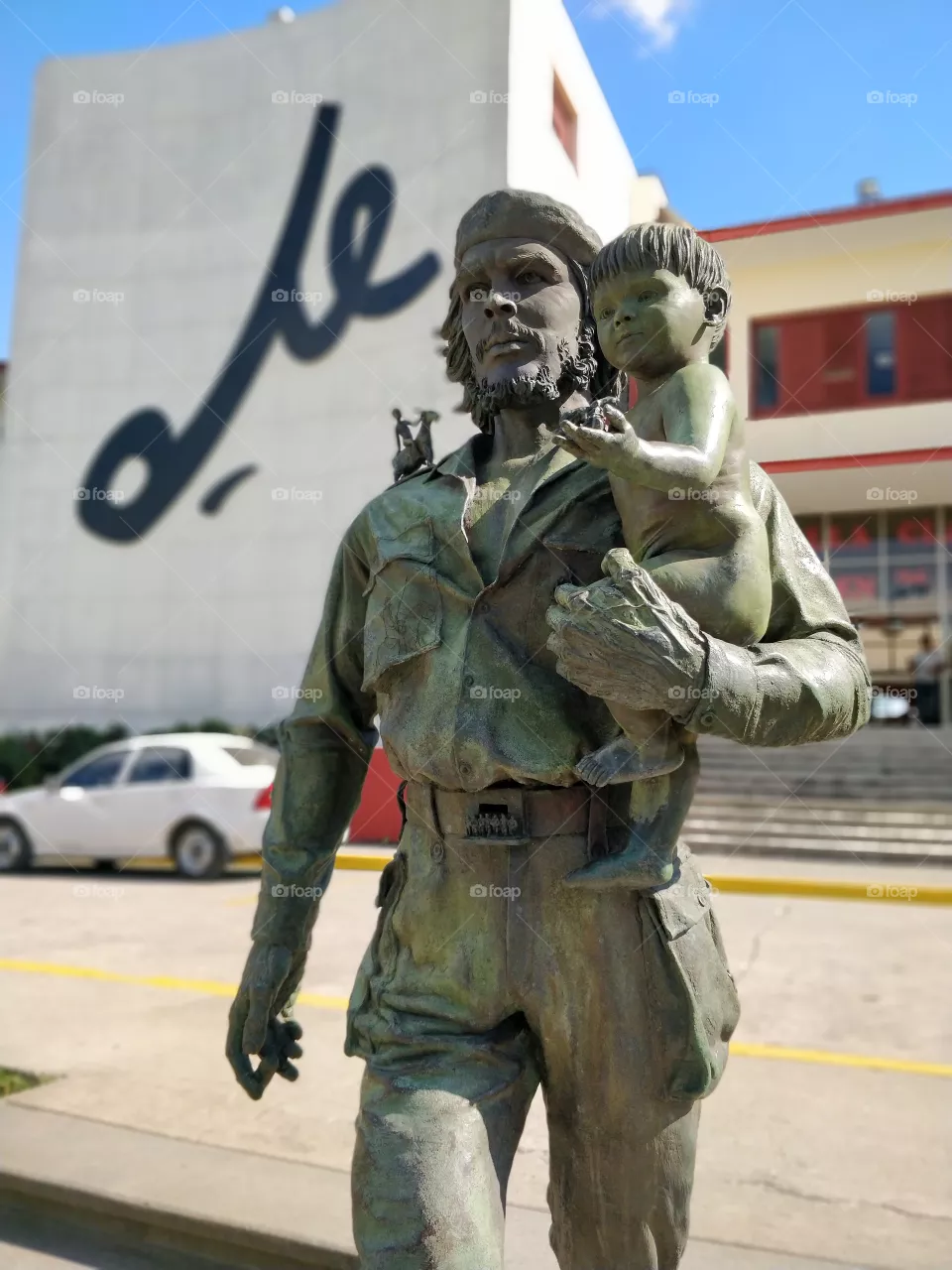 Statue, Che, Guevara, cuba, Symbol, freedomfighter