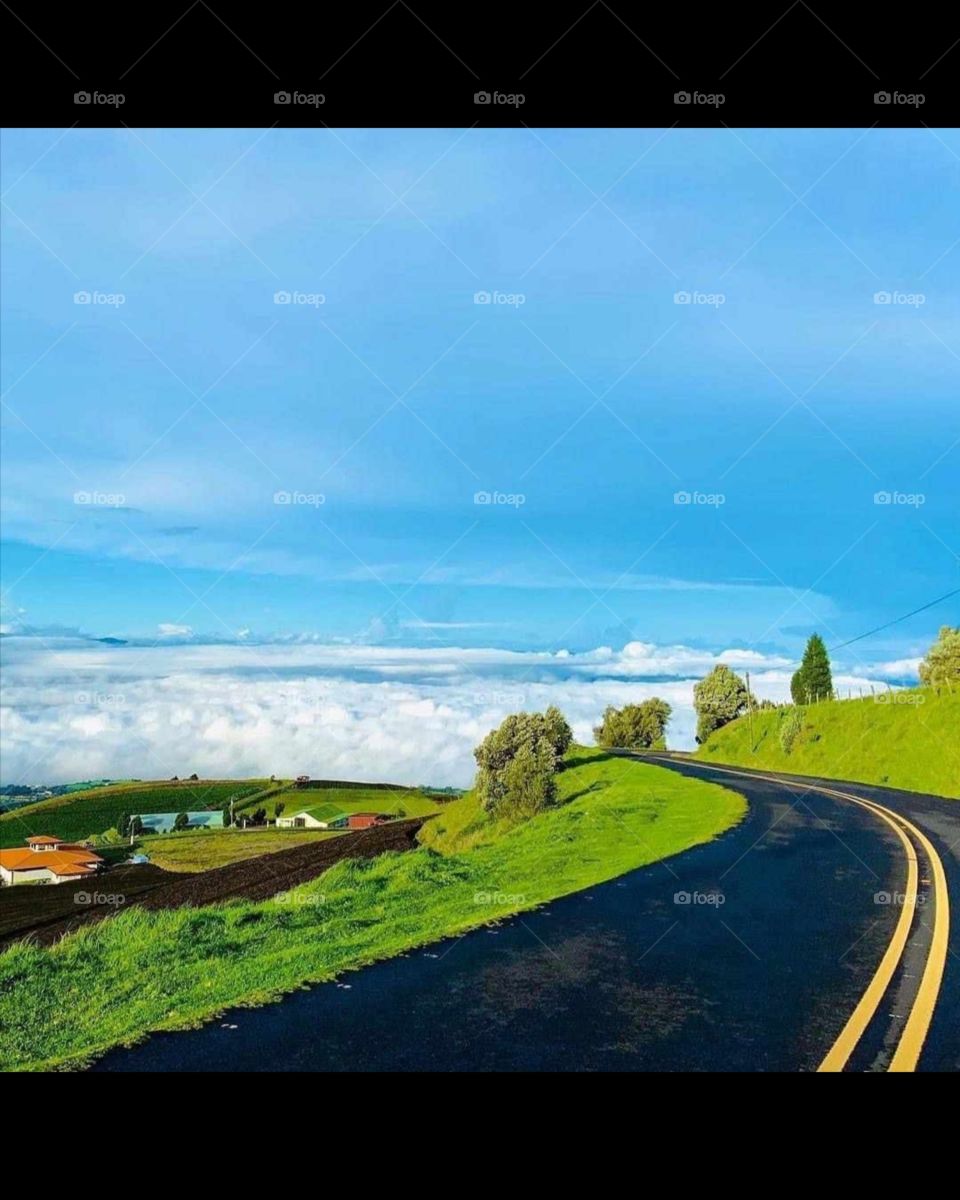 Camino a Volcán Irazú, CR.