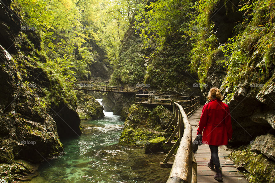 Fairy tale. A stroll near Bovec, Slovenia, just look like a fairy tale