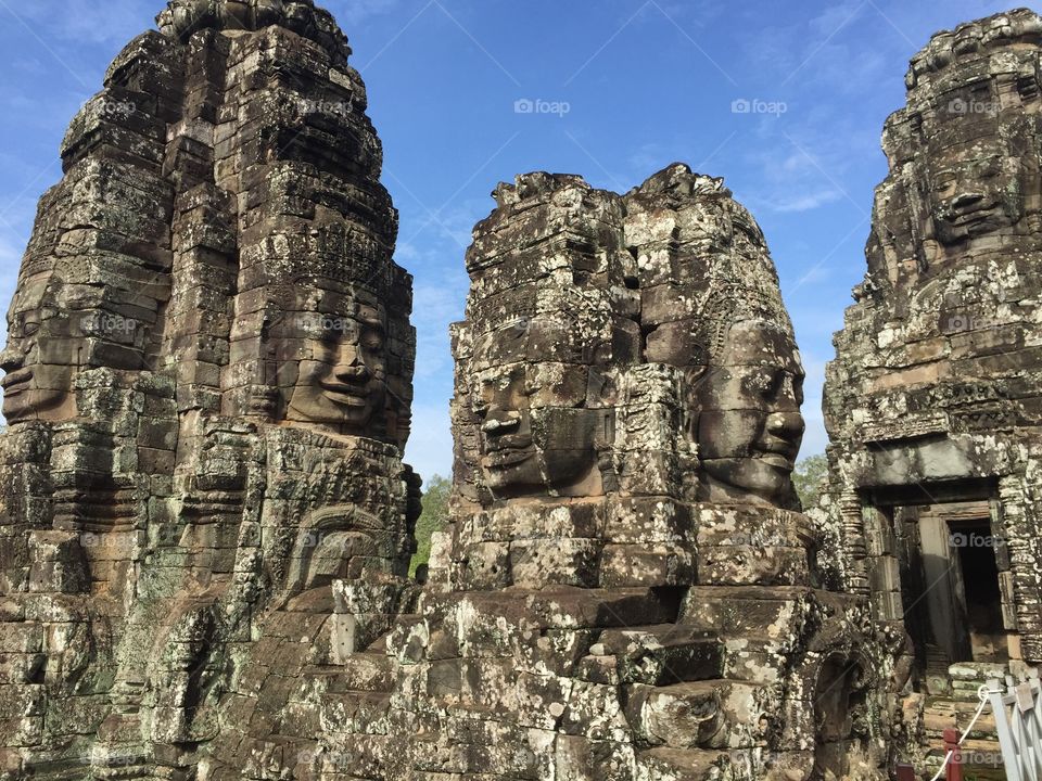 Bayon Temple of Cambodia