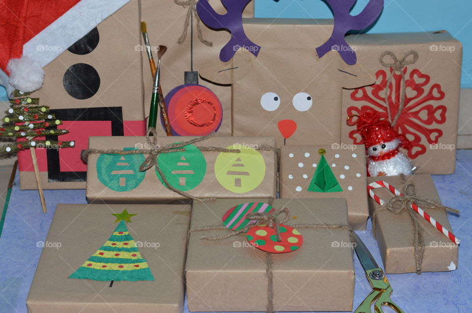 Creative Christmas gift packing!