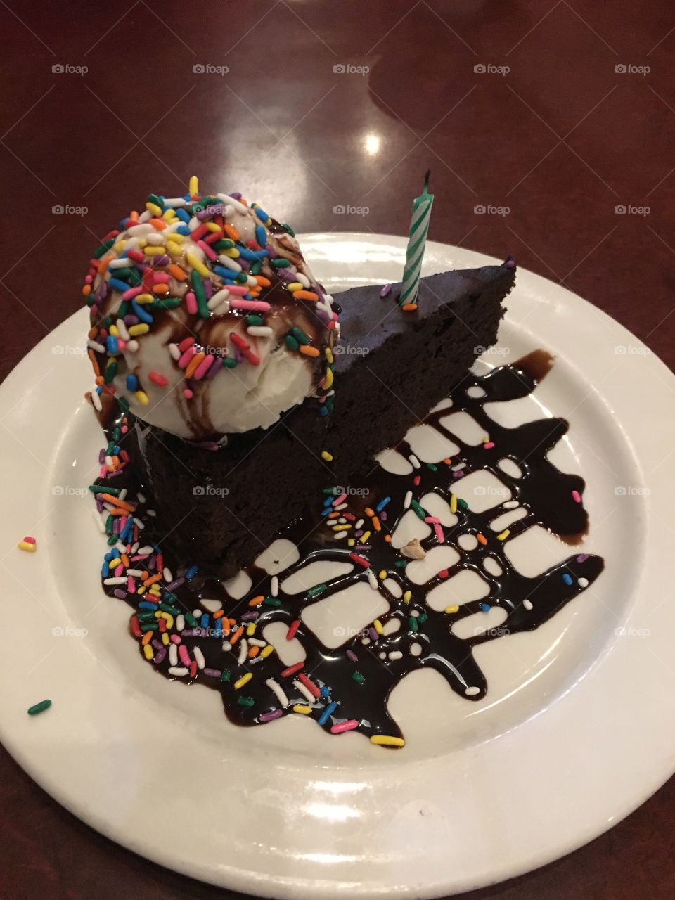 Birthday cake surprise 