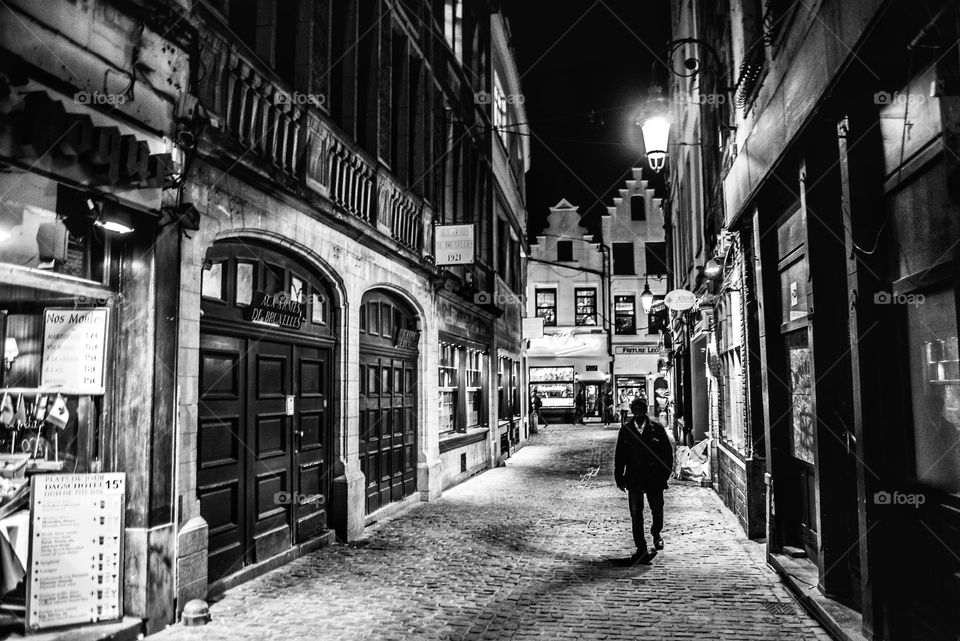 Alleyways of Brussels 