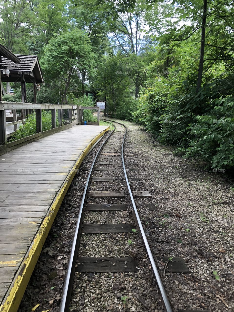 Railway at Columbus Zoo