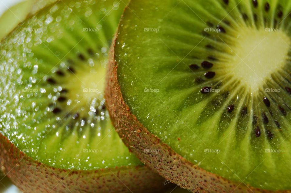 Kiwifruit closeup