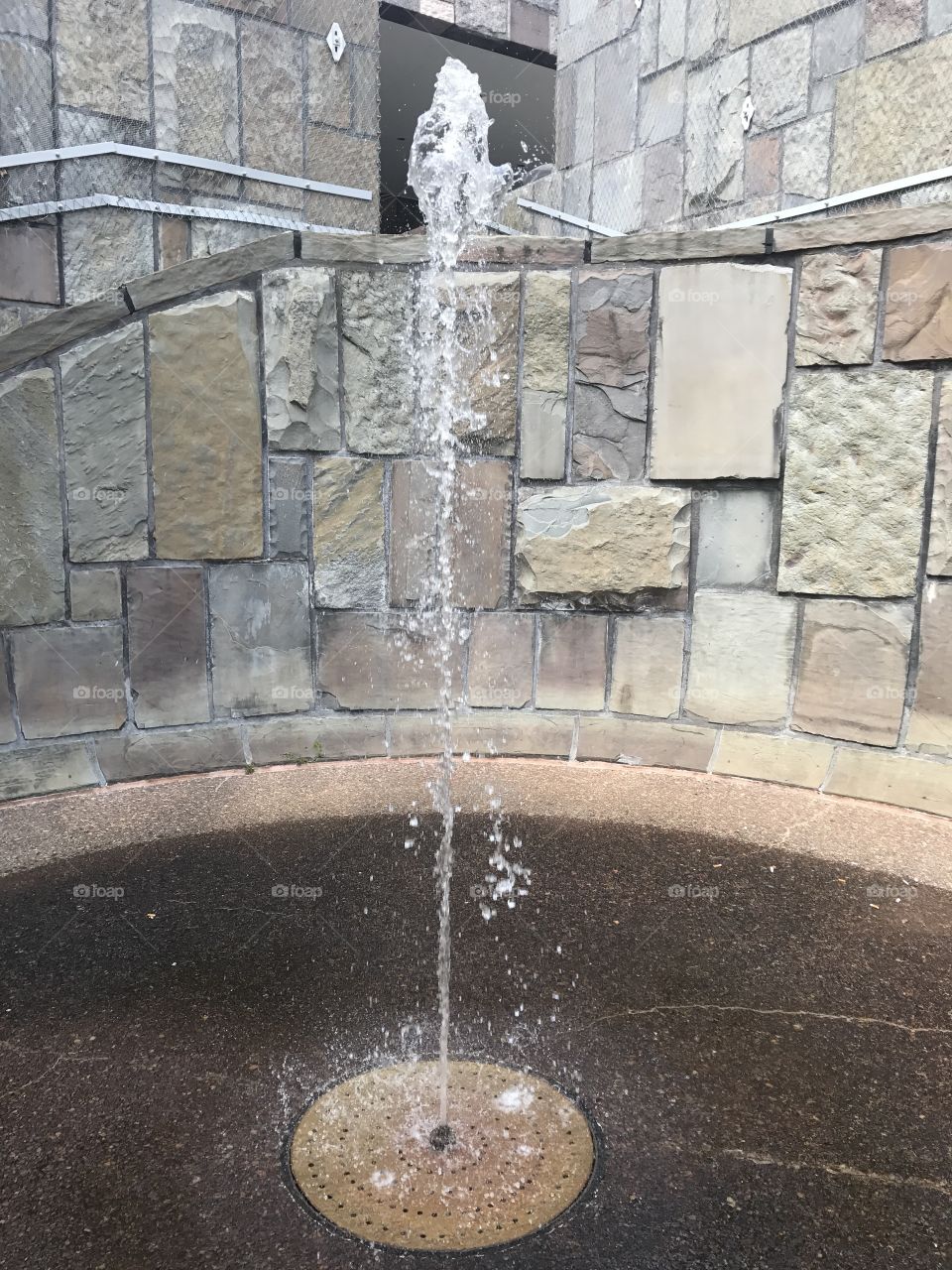 Fountain near The Egg, Albany, NY