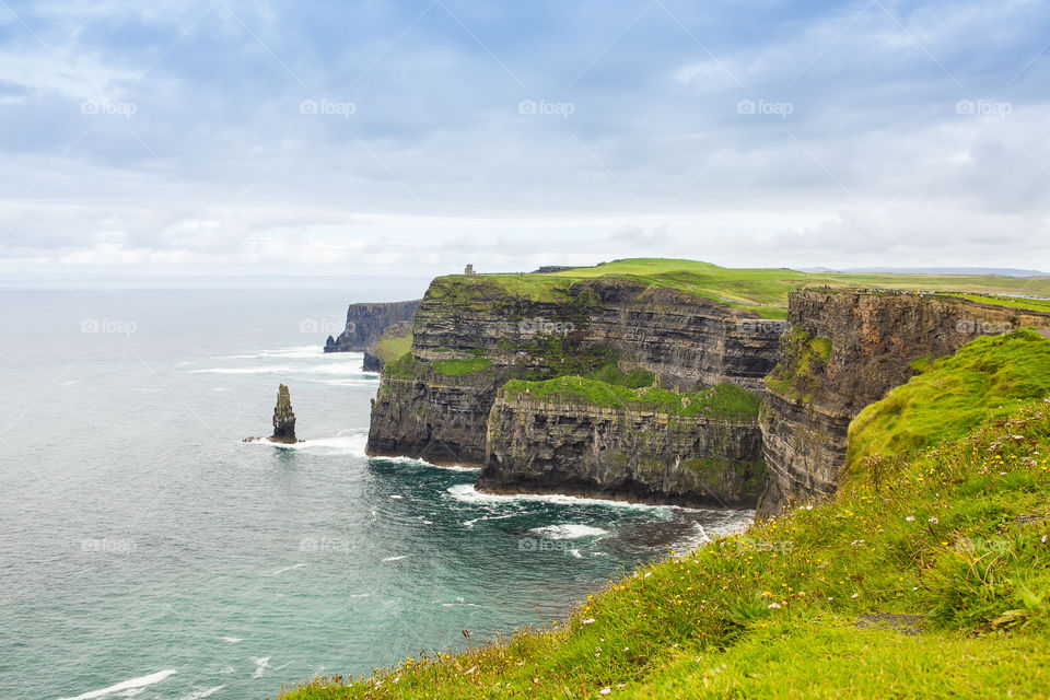 These majestic cliffs dropping into the sea made me appreciate the beauty of our world.